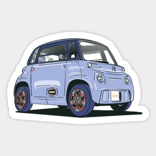 Citroen Ami electric car Sticker